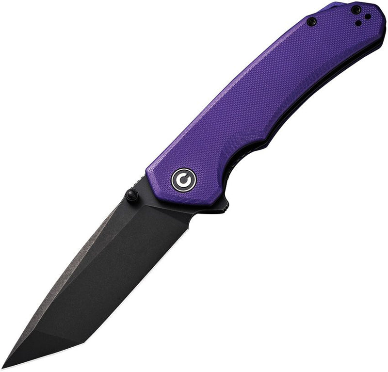 Civivi Brazen Linerlock Purple Folding Knife [C2023D]