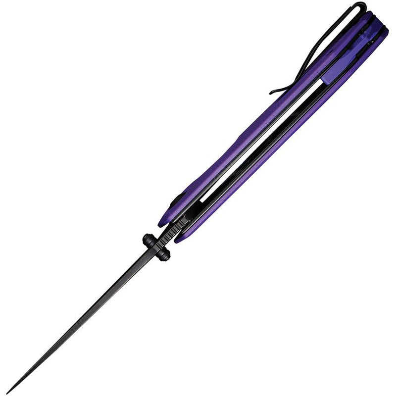 Civivi Brazen Linerlock Purple Folding Knife [C2023D]