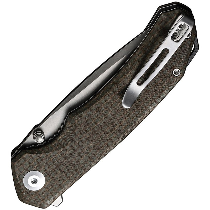 Civivi Brazen Linerlock Micarta Folding Knife [C2023F]