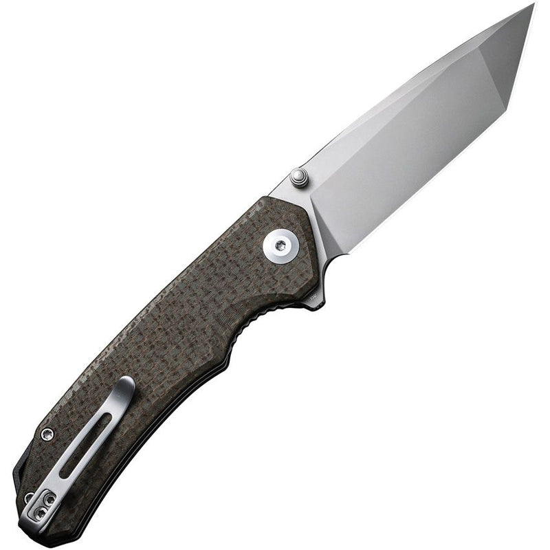 Civivi Brazen Linerlock Micarta Folding Knife [C2023F]