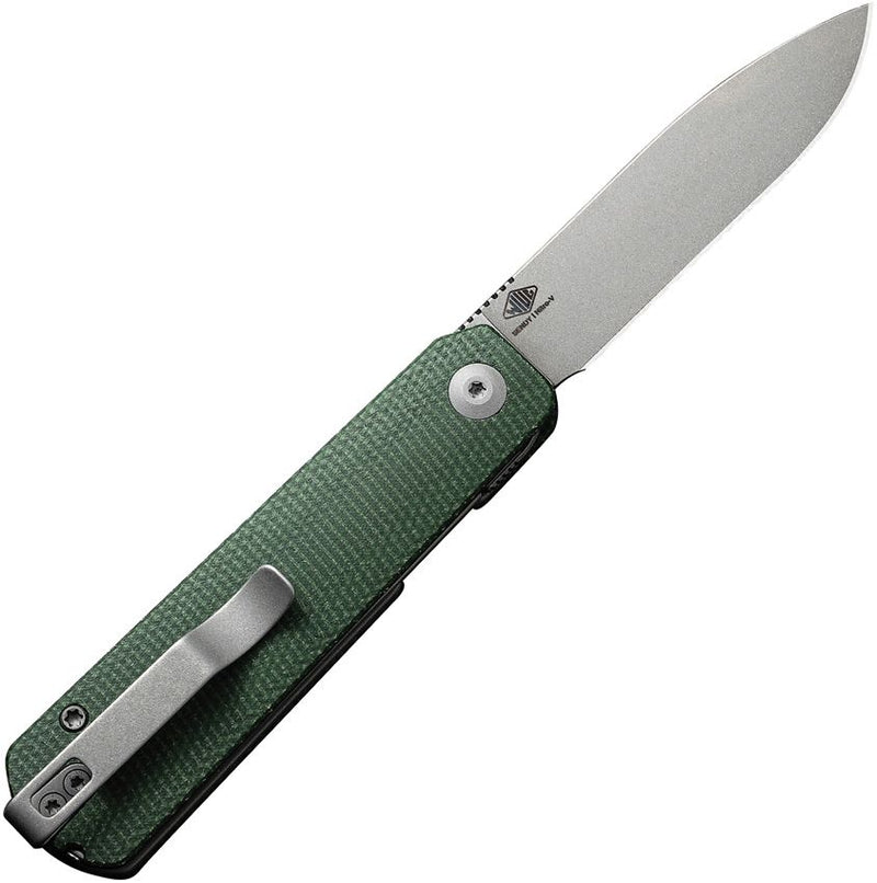 Civivi Sendy Linerlock Green Mic Folding Knife [C21004A1]