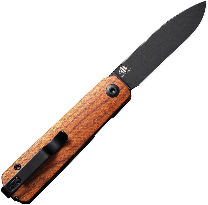 Civivi Sendy Linerlock Wood Folding Knife [C21004A2]