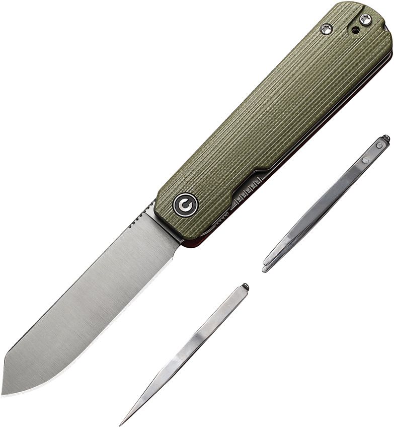 Civivi Sendy Linerlock Green Folding Knife [C21004B1]