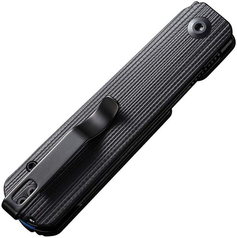 Civivi Sendy Linerlock Black G10 Folding Knife [C21004B2]
