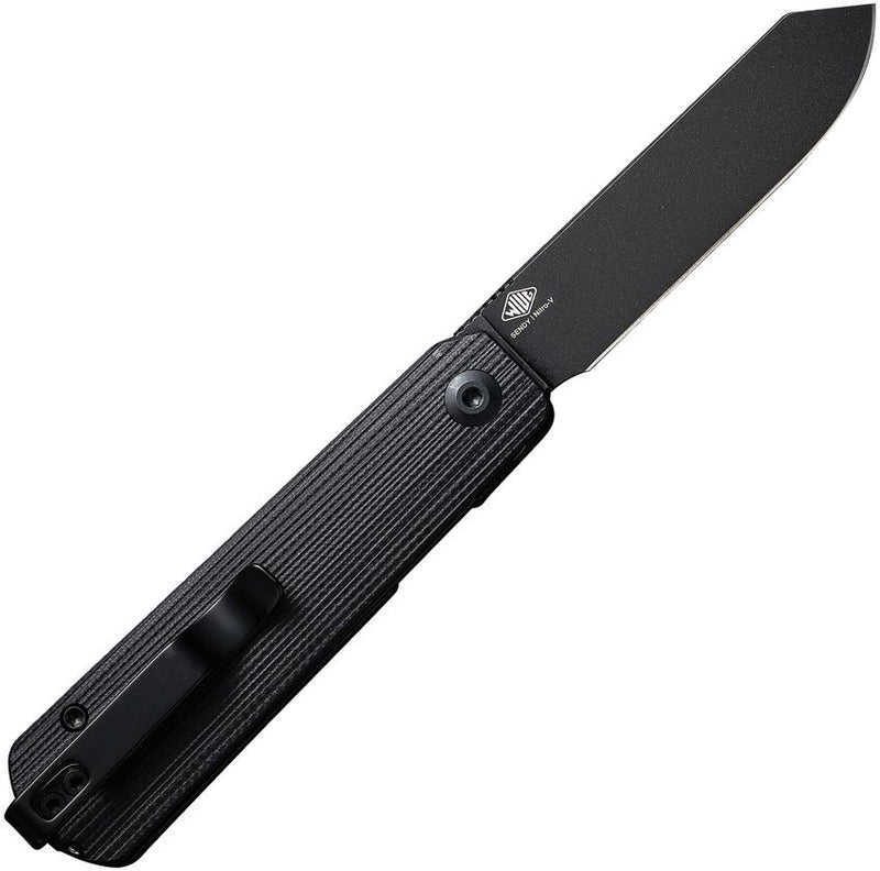 Civivi Sendy Linerlock Black G10 Folding Knife [C21004B2]