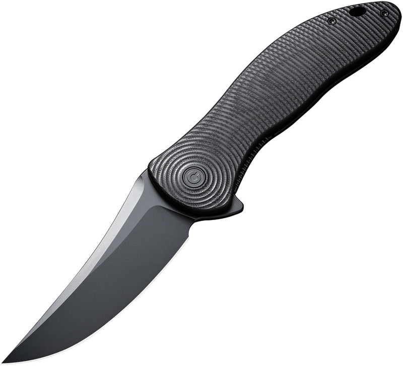 Civivi Synergy4 Black G10 (3.94" Black Nitro-V) Folding Knife [ C21018A-1] - product view 1