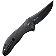 Civivi Synergy4 Black G10 (3.94" Black Nitro-V) Folding Knife [ C21018A-1] - product view 2