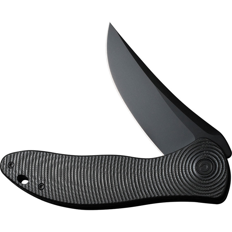 Civivi Synergy4 Black G10 (3.94" Black Nitro-V) Folding Knife [ C21018A-1] - product view 3