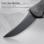 Civivi Synergy4 Black G10 (3.94" Black Nitro-V) Folding Knife [ C21018A-1] - product view 5