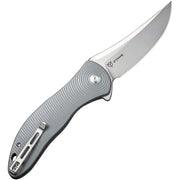 Civivi Synergy4 Gray G10 (3.94" Satin Finished Nitro-V) Folding Knife [ C21018A-2] - product view 2