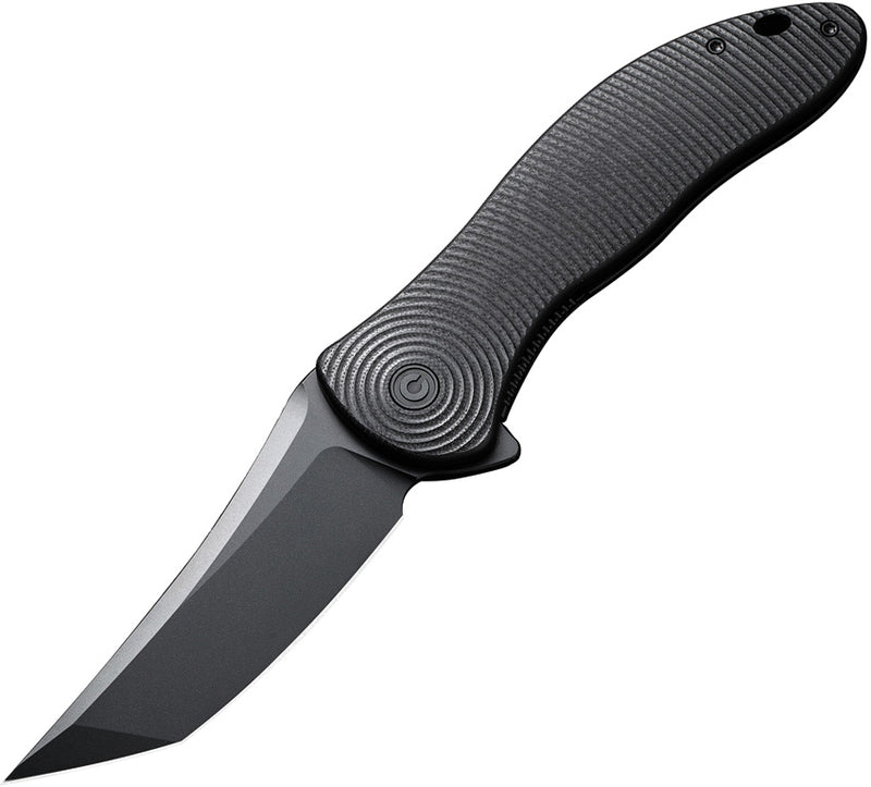 Civivi Synergy4 Black G10 (3.94" Black Nitro-V) Folding Knife [ C21018B-1] - product view 1