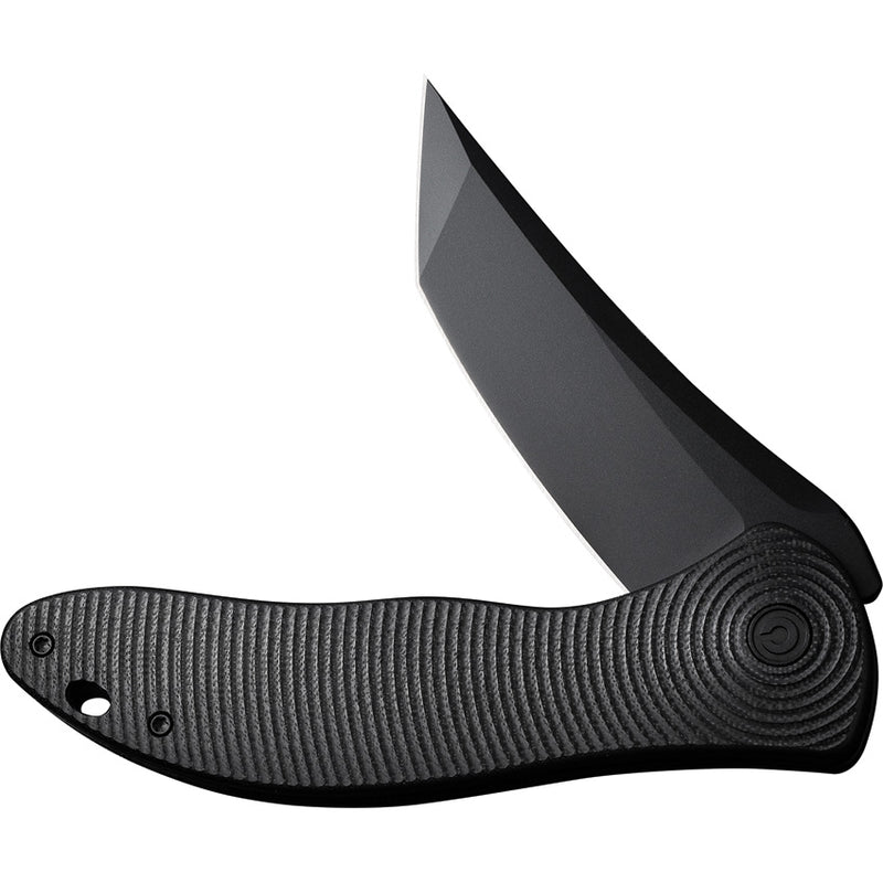 Civivi Synergy4 Black G10 (3.94" Black Nitro-V) Folding Knife [ C21018B-1] - product view 3
