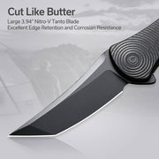 Civivi Synergy4 Black G10 (3.94" Black Nitro-V) Folding Knife [ C21018B-1] - product view 6