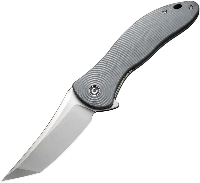 Civivi Synergy4 Gray G10 (3.94" Satin Finished Nitro-V) Folding Knife [ C21018B-2] - product view 1