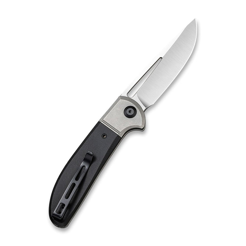 Civivi Trailblazer XL Gray,Black G10 Onlay On Stainless Steel (3.46" Satin D2) Folding Knife [C2101C] - product view 4