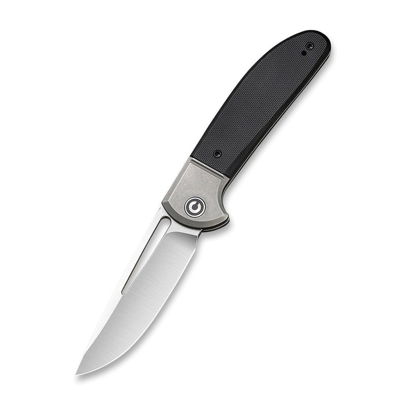 Civivi Trailblazer XL Gray,Black G10 Onlay On Stainless Steel (3.46" Satin D2) Folding Knife [C2101C] - product view 5
