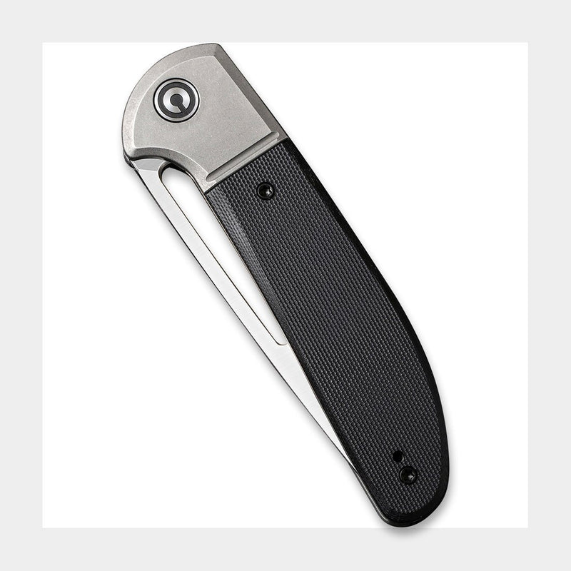 Civivi Trailblazer XL Gray,Black G10 Onlay On Stainless Steel (3.46" Satin D2) Folding Knife [C2101C] - product view 7