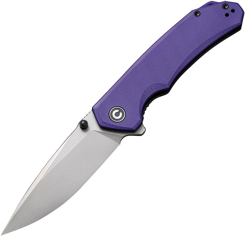 Civivi Brazen Purple G10 (3.50" 14C28N Sandvik stainless) Folding Knife [C2102A] - product view 1