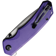Civivi Brazen Purple G10 (3.50" 14C28N Sandvik stainless) Folding Knife [C2102A] - product view 2
