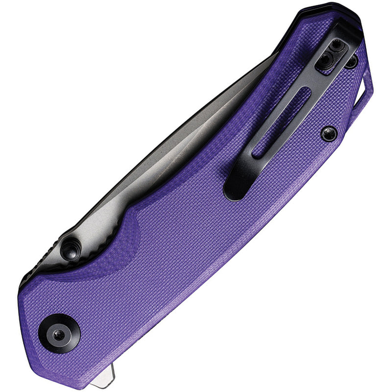 Civivi Brazen Purple G10 (3.50" 14C28N Sandvik stainless) Folding Knife [C2102A] - product view 2