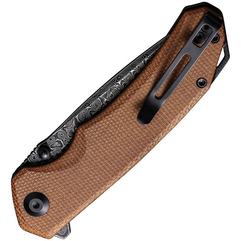 Civivi Brazen Linerlock Brown Folding Knife [C2102DS-1]