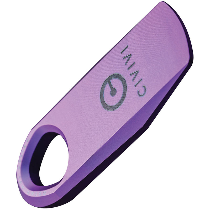 Civivi Ti-Bar Purple/Satin Titanium Prybar [C21030-2] - product view 2