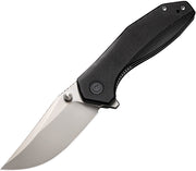 Civivi ODD 22 Black G10 (2.97" Silver Bead Blasted 14C28N) Folding Knife [C21032-1] - product view 1