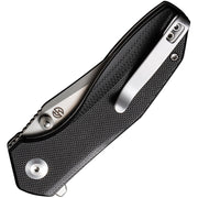 Civivi ODD 22 Black G10 (2.97" Silver Bead Blasted 14C28N) Folding Knife [C21032-1] - product view 2