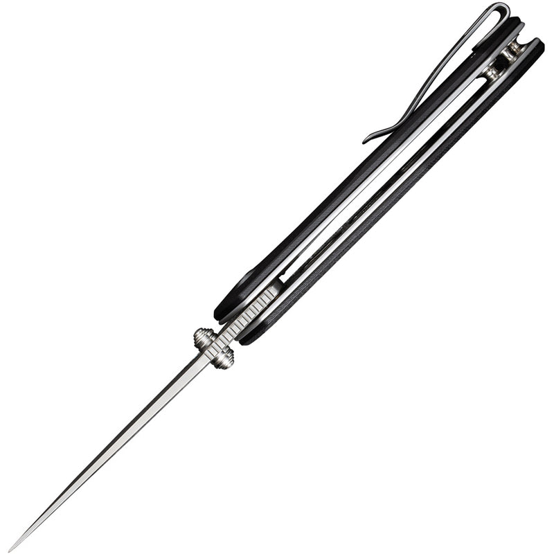 Civivi ODD 22 Black G10 (2.97" Silver Bead Blasted 14C28N) Folding Knife [C21032-1] - product view 3
