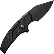 Civivi Typhoeus Black G10 (3" Black Stonewashed 14C28N) Folding Knife [C21036-1] - product view 3