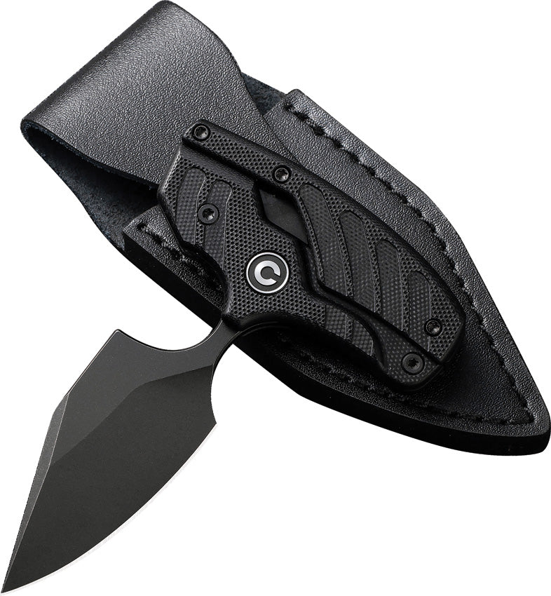 Civivi Typhoeus Black G10 (3" Black Stonewashed 14C28N) Folding Knife [C21036-1] - product view 4