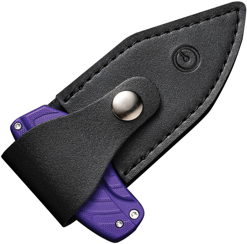 Civivi Typhoeus Purple G10 (3" Stonewashed 14C28N) Folding Knife [C21036-2] - product view 3