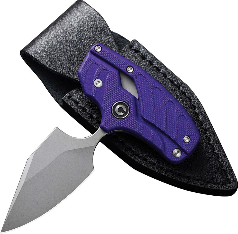 Civivi Typhoeus Purple G10 (3" Stonewashed 14C28N) Folding Knife [C21036-2] - product view 6