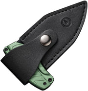 Civivi Typhoeus Green Aluminum (3" Black Stonewashed 14C28N) Folding Knife [C21036-4] - product view 5