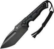 Civivi Maxwell Black G10 (4.74" Black Stonewashed D2) Fixed Blade Knife [ C21040-1] - product view 1