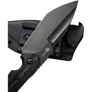 Civivi Maxwell Black G10 (4.74" Black Stonewashed D2) Fixed Blade Knife [ C21040-1] - product view 6