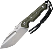 Civivi Maxwell OD Green G10 (4.74" Stonewashed D2) Fixed Blade Knife [ C21040-2] - product view 1