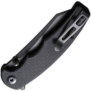 Civivi P87 Folder Black G10 (2.9" Black Stonewashed Nitro-V) Folding Knife [ C21043-1] - product view 2