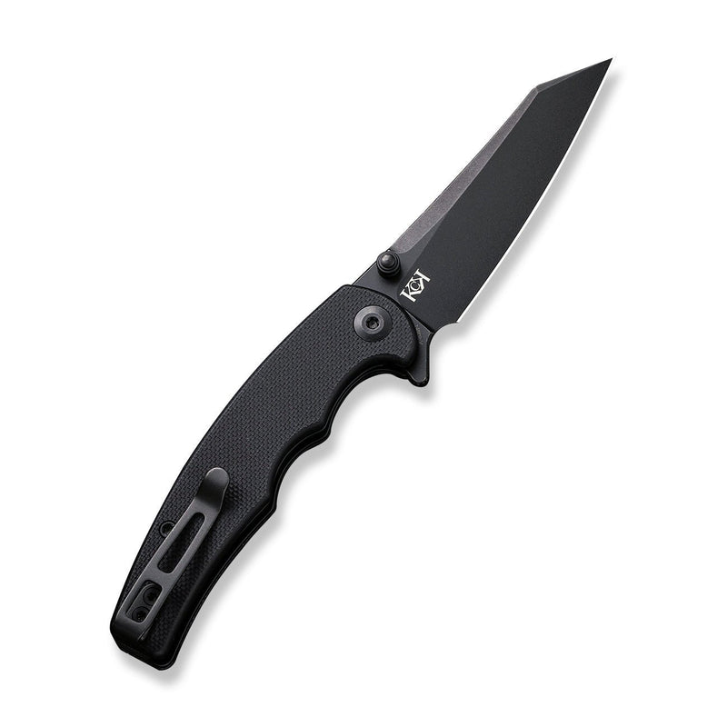 Civivi P87 Folder Black G10 (2.9" Black Stonewashed Nitro-V) Folding Knife [ C21043-1] - product view 7