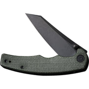 Civivi P87 Folder Green Micarta (2.9" Black Stonewashed Nitro-V) Folding Knife [ C21043-3] - product view 3