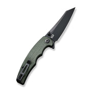 Civivi P87 Folder Green Micarta (2.9" Black Stonewashed Nitro-V) Folding Knife [ C21043-3] - product view 7