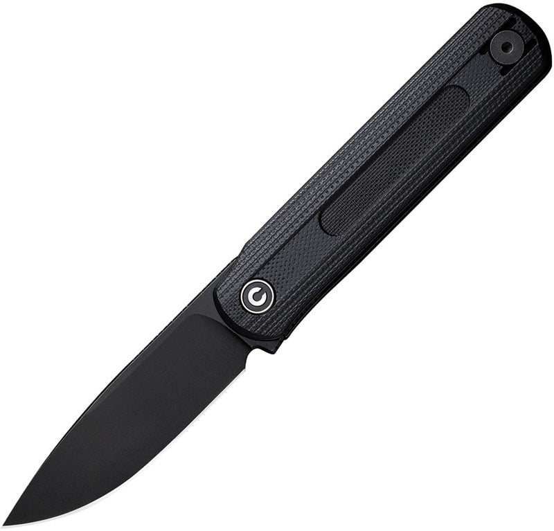 Civivi Foldis Black G10 (2.67" Black Stonewashed Nitro-V) Folding Knife [C21044-3] - product view 1