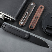 Civivi Foldis Black G10 (2.67" Black Stonewashed Nitro-V) Folding Knife [C21044-3] - product view 7
