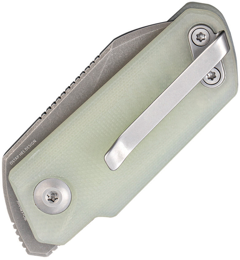 Civivi Ki-V Jade Folder Green G10 (1.50" 9Cr18MoV stainless) Folding Knife [C2108A] - product view 2