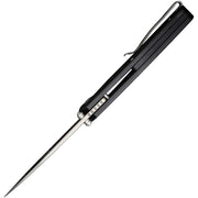 Civivi Sokoke Black G10 (3.35" Silver Bead Blasted 14C28N) Folding Knife [ C22007-1] - product view 3