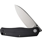 Civivi Sokoke Black G10 (3.35" Silver Bead Blasted 14C28N) Folding Knife [ C22007-1] - product view 5