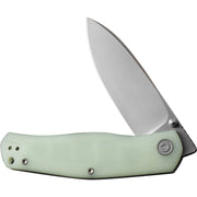 Civivi Sokoke Natural G10 (3.35" Silver Bead Blasted 14C28N) Folding Knife [C22007-5] - product view 4