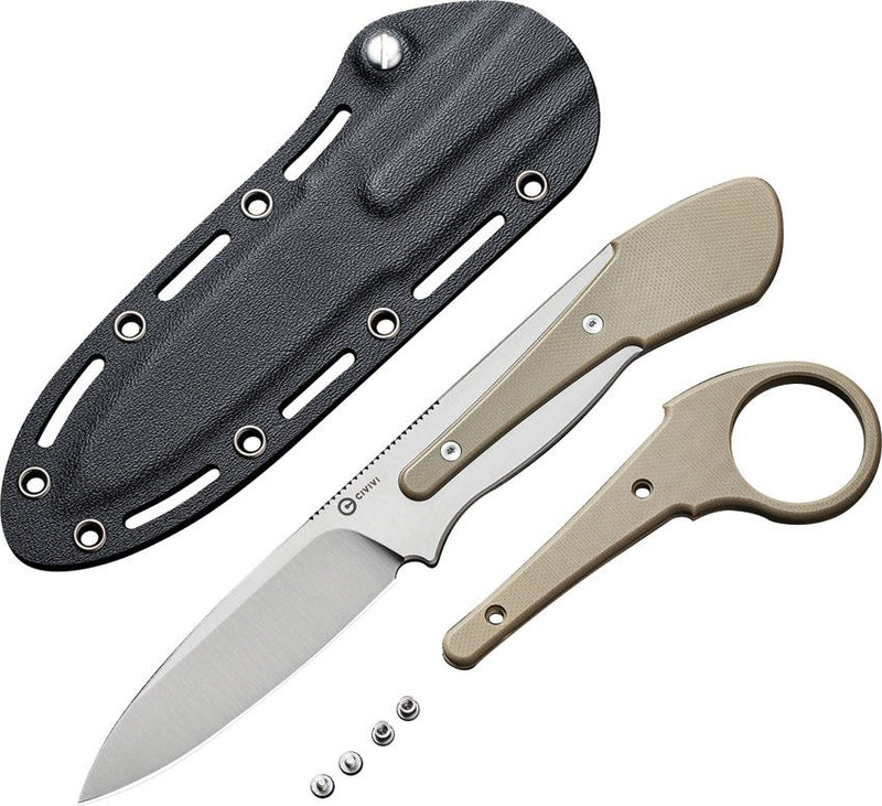 Civivi Varius Fixed Blade Tan G10 [C22009D-2]