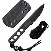 Civivi Circulus Black Stainless (2.00" 10Cr15CoMoV) Fixed Blade Knife [ C22012-1] - product view 2