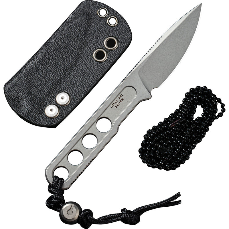 Civivi Circulus Stainless (2.00" 10Cr15CoMoV) Fixed Blade Knife [ C22012-2] - product view 3
